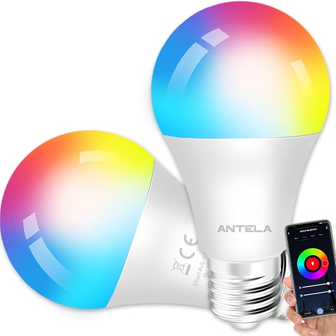 Bombilla Inteligente RGB WiFi compatible Alexa