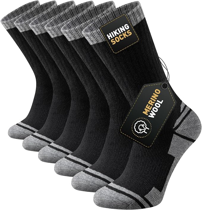 Calcetines Térmicos de Lana Merino para Invierno