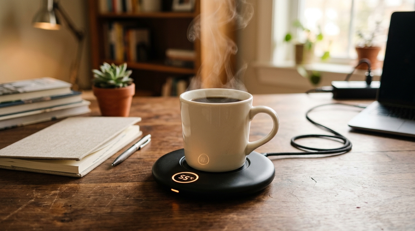 Calienta Tazas USB con Termostato Regulable y Apagado Automático - Análisis, Opiniones y Guía 2026