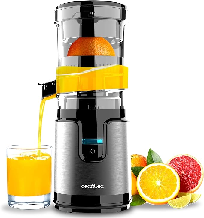 Exprimidor de Naranjas Automático con Cono de Prensa