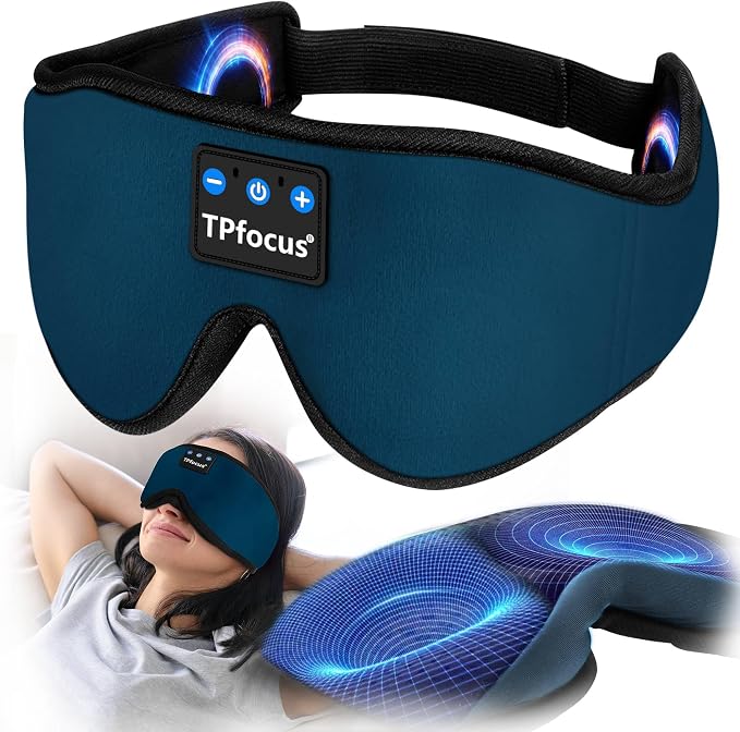 TPfocus Máscara de Dormir Bluetooth 3D con Auriculares: Análisis 2026